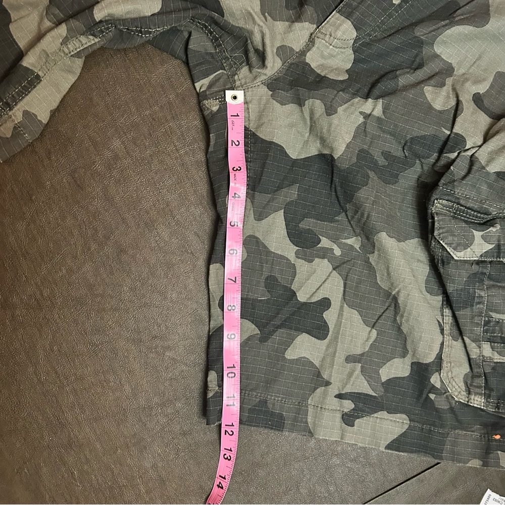 Urban Pipeline Green Camouflage Cargo Shorts - Picture 8 of 8